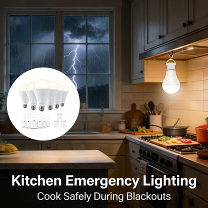 Rechargeable Emergency Light Bulbs