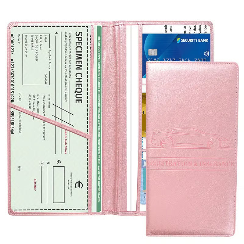 Car Registration & Insurance Card Holder