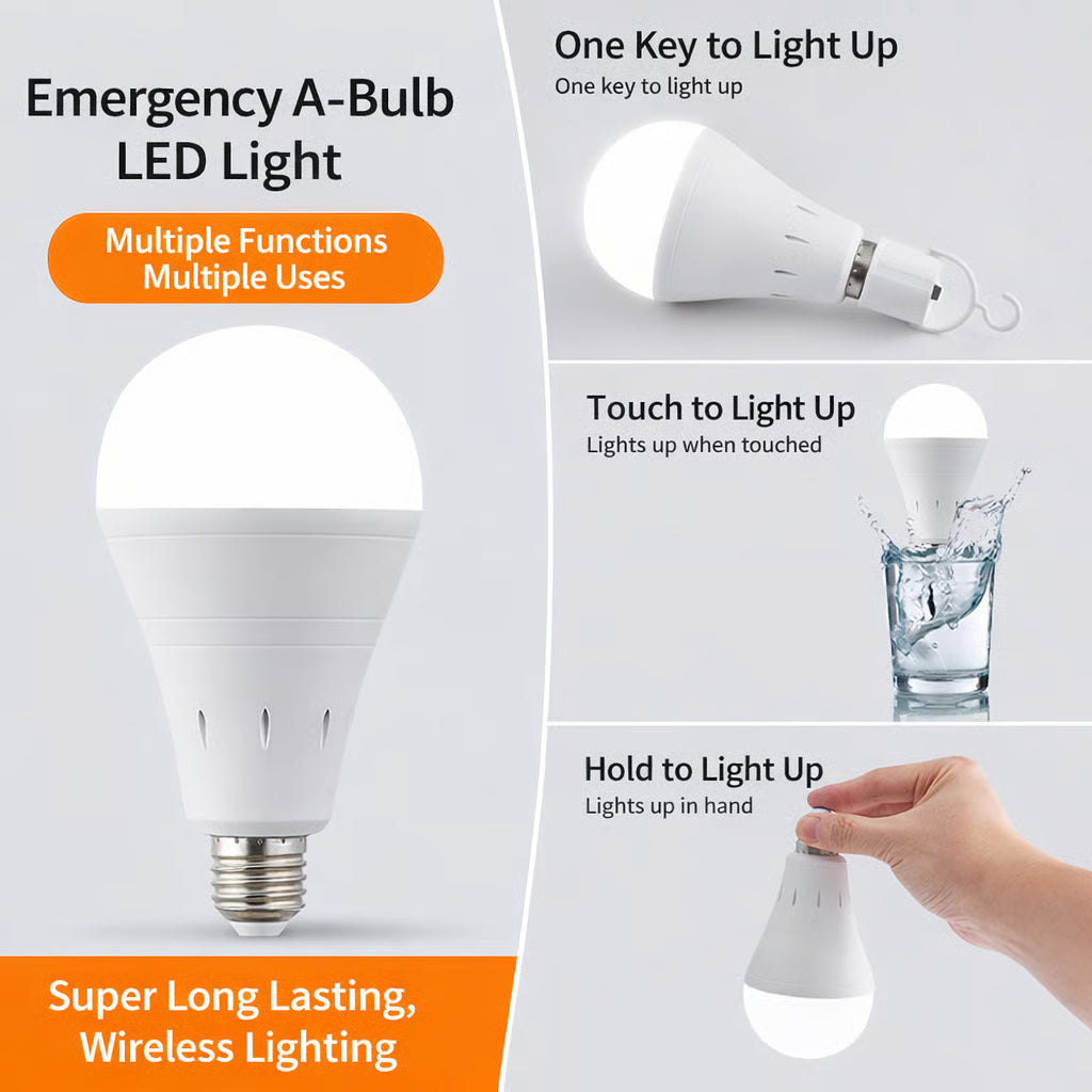 Rechargeable Emergency Light Bulbs