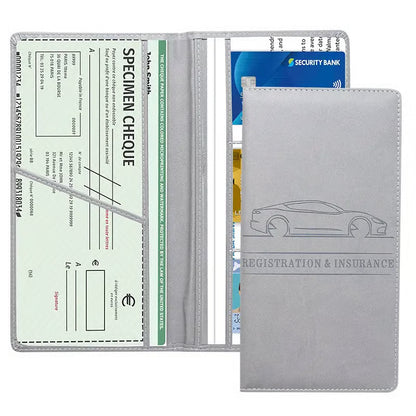 Car Registration & Insurance Card Holder