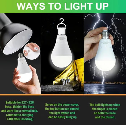 Rechargeable Emergency Light Bulbs