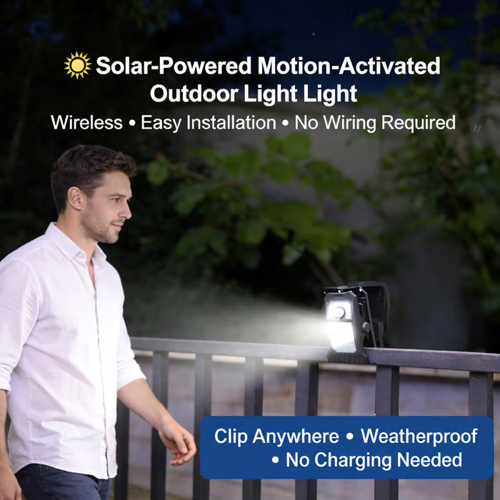 Clip-On Solar Motion Lights