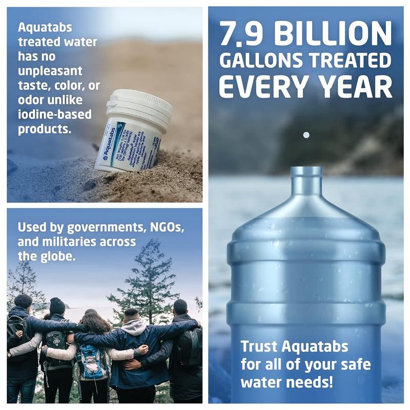 SafeSip Water Purification Tablets