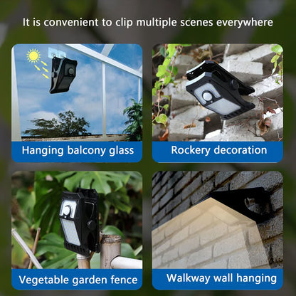 Clip-On Solar Motion Lights