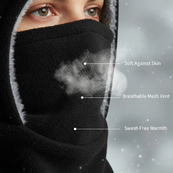 ThermaFleece Windproof 3 in 1 winter hat