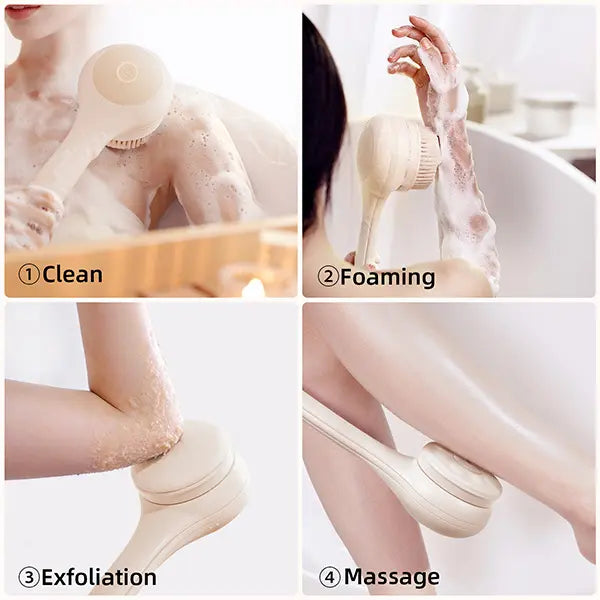 Dual-Handle Body Brush
