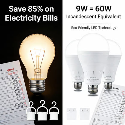 Rechargeable Emergency Light Bulbs