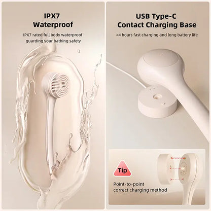 Dual-Handle Body Brush