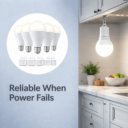 Rechargeable Emergency Light Bulbs