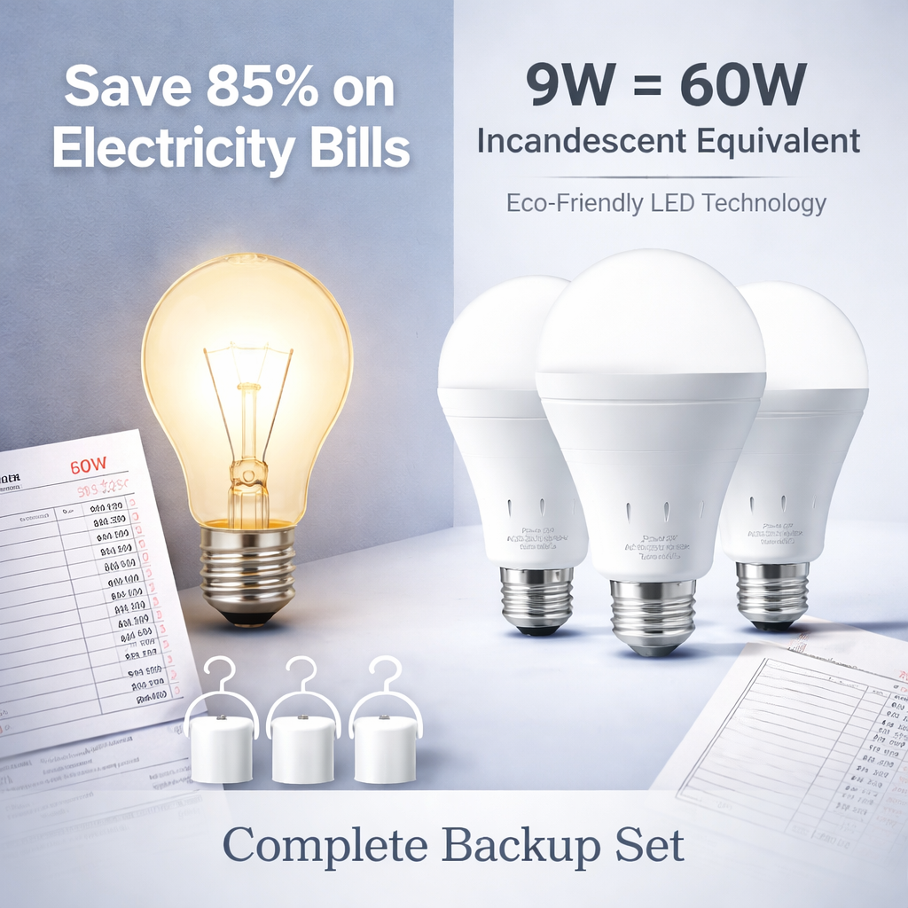 Rechargeable Emergency Light Bulbs