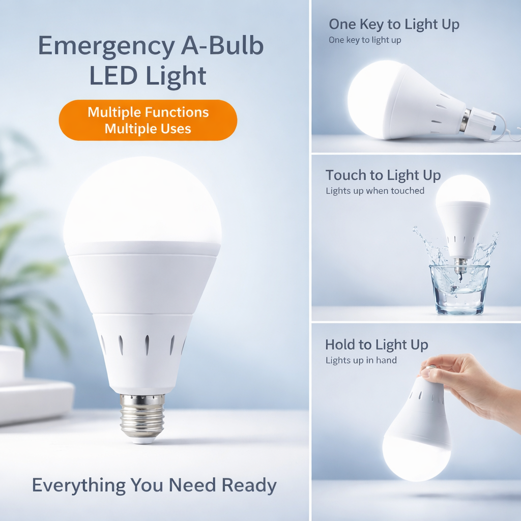 Rechargeable Emergency Light Bulbs