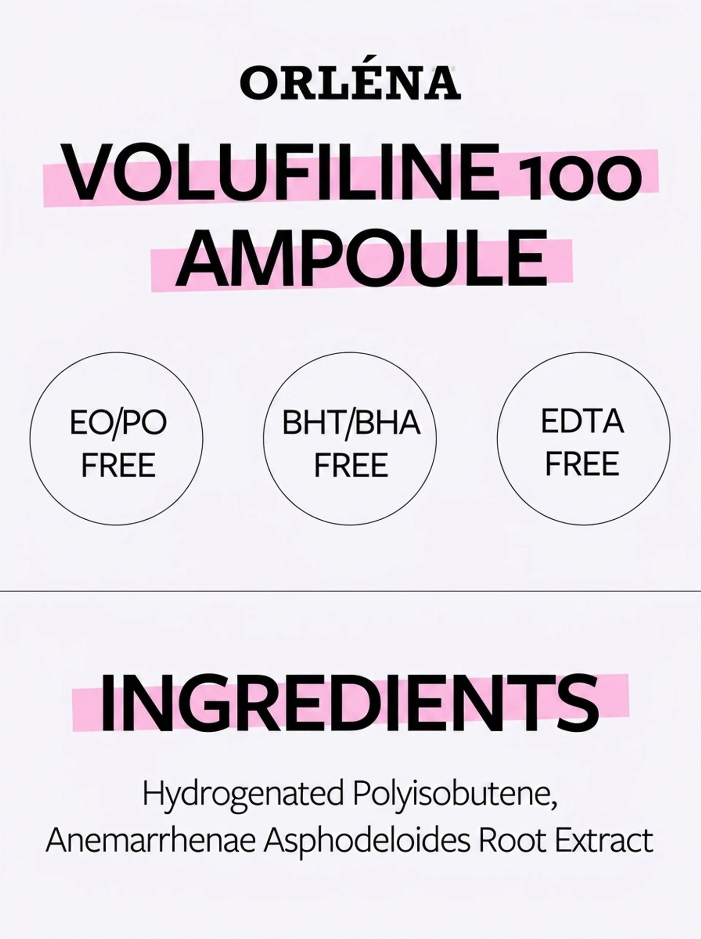100% Volufiline™ Volume Boost ampoule